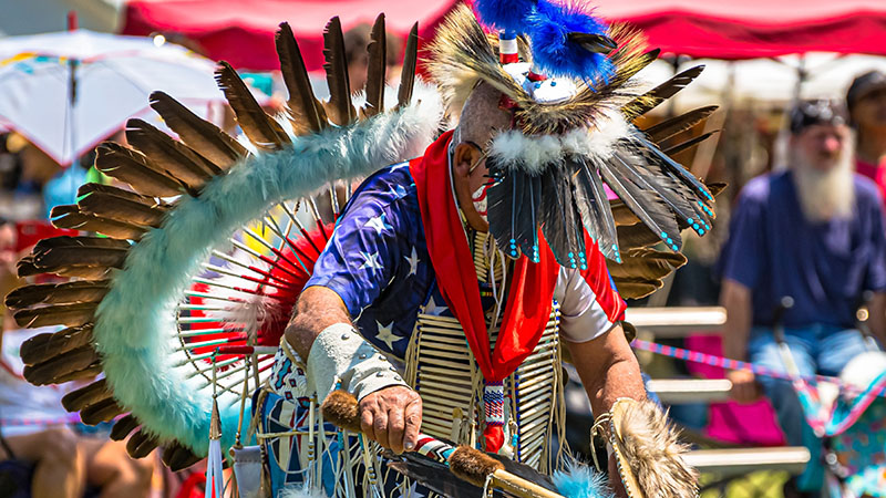 native american dancer