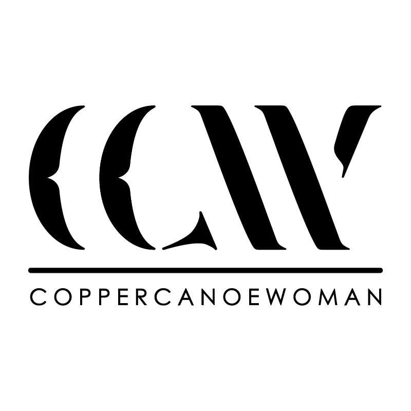 copper canoe woman logo