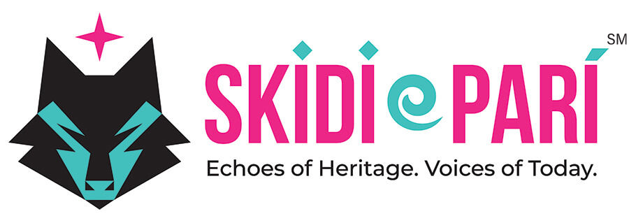 Skidi Parí logo - light theme